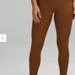 lululemon Align™ Ribbed High-Rise Pant 25"  Sz 4 EUC